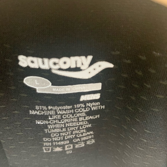 Men’s workout tshirt Saucony - Picture 3 of 3